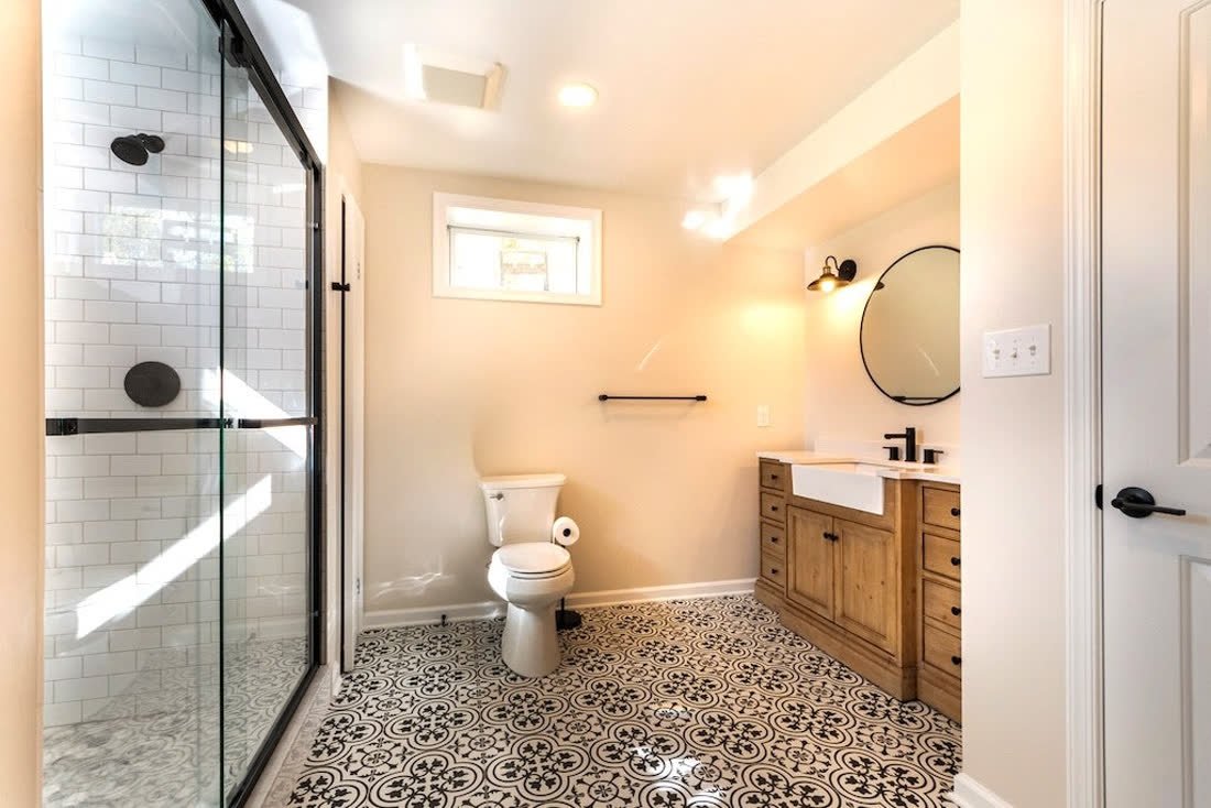 Elegant Entertainment Basement photo 8, Basement Renovations Calgary
