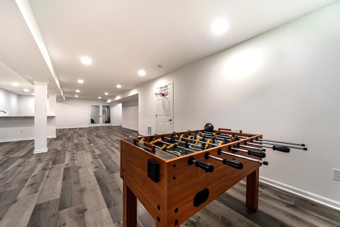 Family-Friendly Modern Basement, Basement Renovations, Calgary area