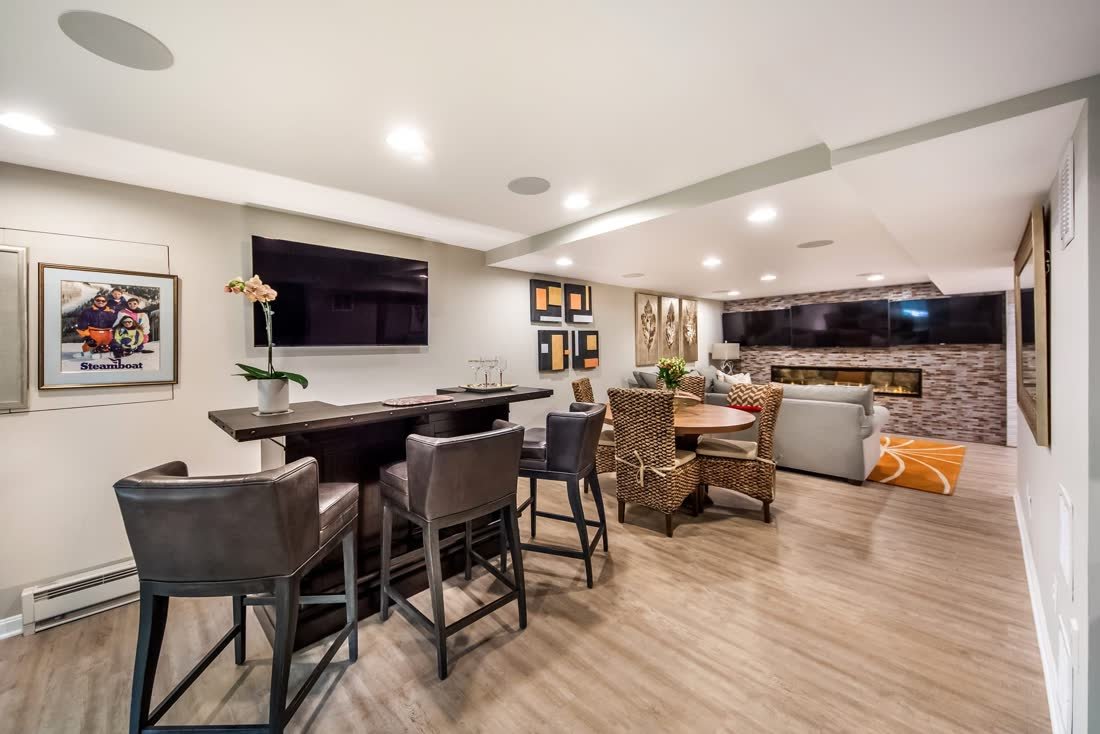 Luxury Multi-Functional Basement Remodel photo 11, Basement Renovations Calgary