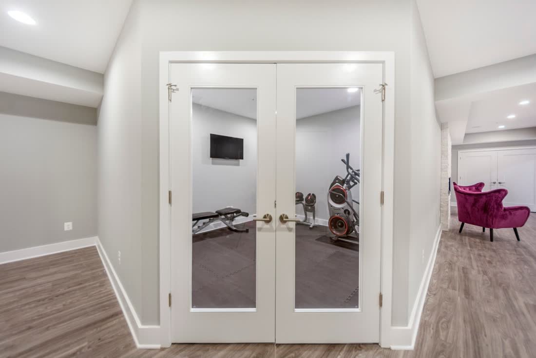 Masculine & Modern Basement Renovation photo 6, Basement Renovations Calgary