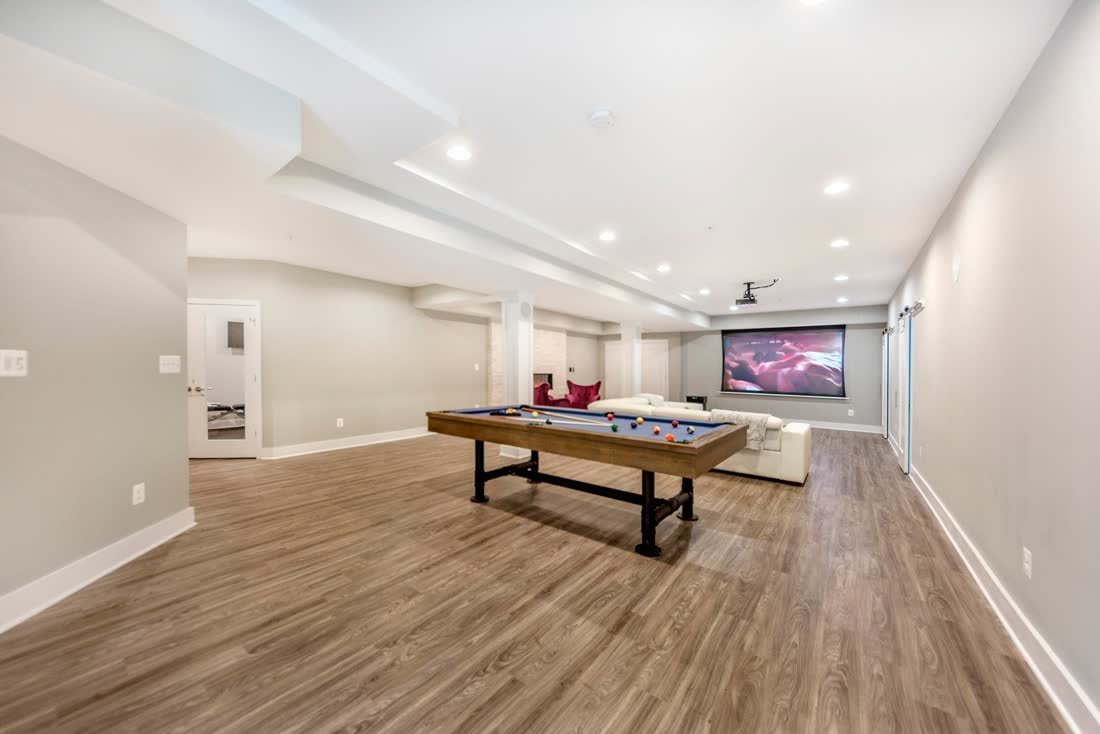 Masculine & Modern Basement Renovation photo 7, Basement Renovations Calgary