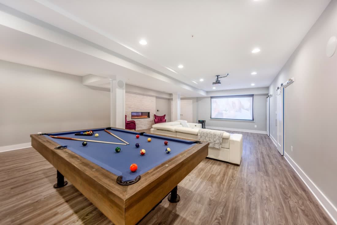 Masculine & Modern Basement Renovation photo 8, Basement Renovations Calgary