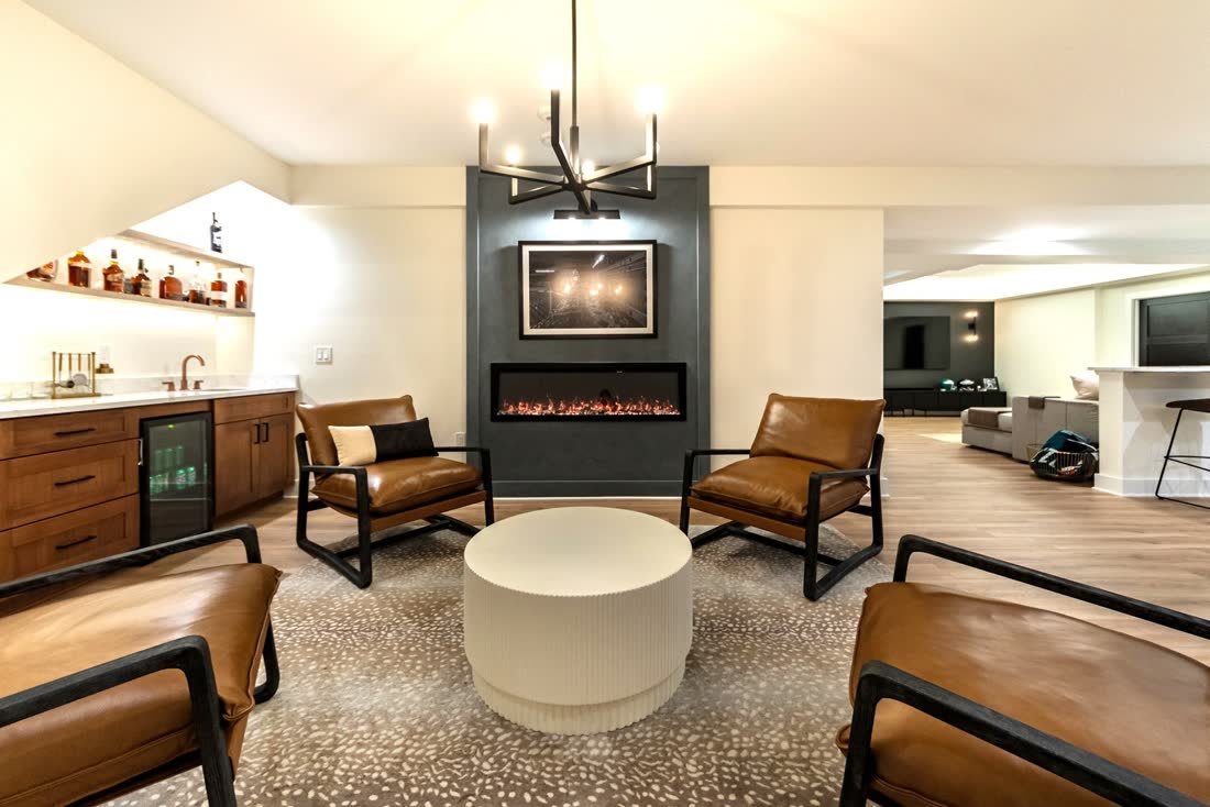 Modern & Functional Basement Renovation, Basement Renovations, Calgary area