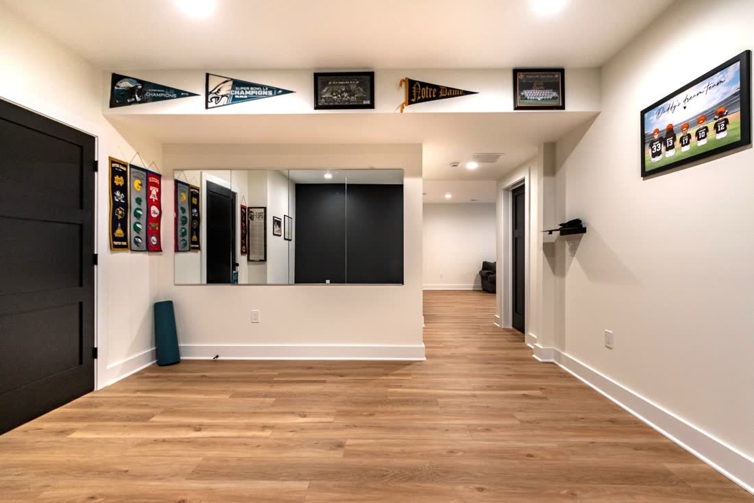 Modern & Functional Basement Renovation photo 3, Basement Renovations Calgary