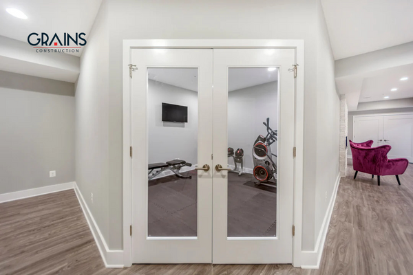 Masculine & Modern Basement Renovation – Calgary, AB