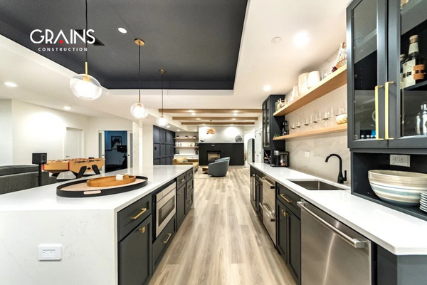 Project Contemporary Basement Renovation – Calgary, AB
