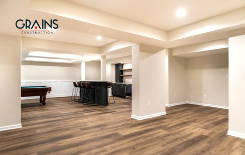 Elegant Entertainment Basement – Calgary, AB