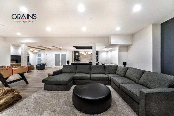 Project Contemporary Basement Renovation – Calgary, AB